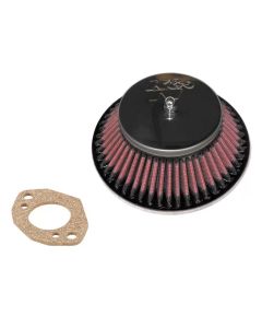 K&N Custom Racing Assembly - Round Tapered - Red 1.375in Neck Flange - 2.25in Over Height - 56-9320