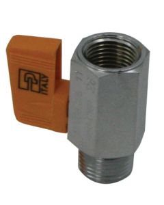 Moroso Ball Valve Replacement - 3/8in Male & Female Ports - 97200