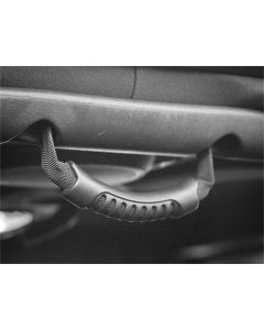 Rugged Ridge Rear Side Grab Handles Black 07-18 Jeep Wrangler Unlimited JK - 13305.14