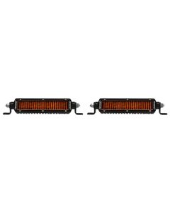 Rigid Industries SR-Series SAE 6in. w/ Amber PRO Lens (Pair)- RIGI-906705