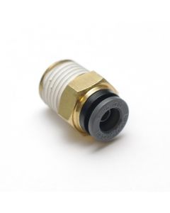 Ridetech Airline Fitting Straight 3/8in NPT to 3/8in Airline - 31956500