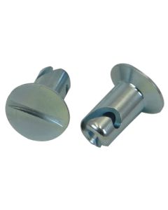 Moroso Quick Fastener - Flush Head - 5/16in x .500in - Steel - 10 Pack - 71294