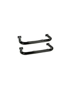 Rugged Ridge 3in Round Tube Side Steps Black 76-83 CJ5 - 11590.01