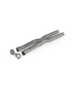 MBRP 2.5" T409 Stainless Exhaust Resonator Bypass X-Pipe Ford Mustang GT 5.0L 2015-2022- MBRP-S72134 - S7213409