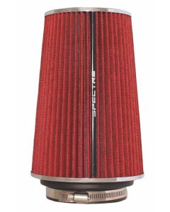 Spectre Adjustable Conical Air Filter 9-1/2in. Tall (Fits 3in. / 3-1/2in. / 4in. Tubes) - Red - 9732