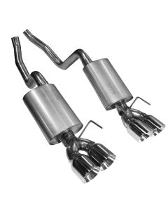 Kooks 09-13 Chevy Corvette C6 LS2/LS3 6.0L/6.2L OEM x 2 1/2in Axleback w/Pol tips - 21606300