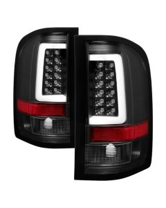 Spyder 07-13 Silverado (Will Not Work w/2010 921 Bulb) V3 LED Tail Lghts Blk ALT-YD-CS07V3-LBLED-BK - 5084088
