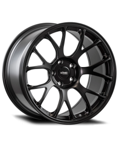Konig Forged F1M 18X9.5 5X114.3 ET35 Satin Black Knurled Bead - F1MN851435B