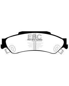 EBC 98-05 Chevrolet Blazer 4.3 2WD Yellowstuff Rear Brake Pads - DP41602R