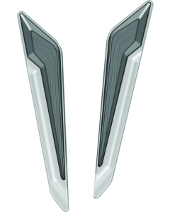 Kuryakyn Omni L.E.D. Fork Inserts 18-20 GL1800 Chrome - 3252