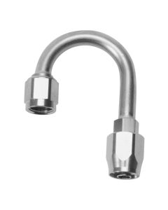 Russell Performance -10 AN Endura 180 Degree Full Flow Hose End (1-1/4in Centerline Radius) - 610281