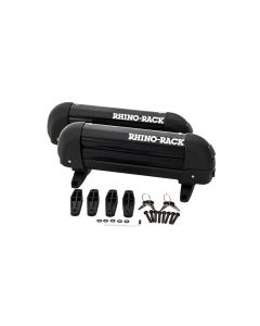Rhino-Rack Universal Ski Carrier - Fits 2 Pairs of Skis - Black - 572