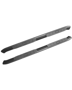 Fishbone Offroad 07-21 Toyota Tundra Crew Max Cab Oval Side Steps - Black Textured - FB21387