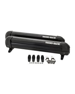 Rhino-Rack Universal Ski/Snowboard Carrier - Fits 4 Pairs of Skis or 2 Snowboards - Black - 574