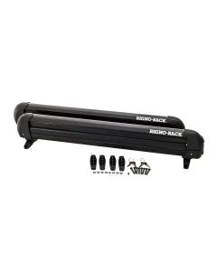 Rhino-Rack Universal Ski/Snowboard Carrier - Fits 6 Pairs of Skis or 4 Snowboards - Black - 576