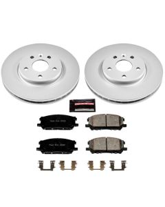Power Stop 04-06 Lexus RX330 Front Z17 Evolution Geomet Coated Brake Kit - CRK196