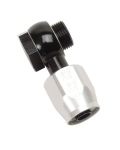 Russell Performance -6 AN Carb Banjo Adapter Fitting (Black) - 640233