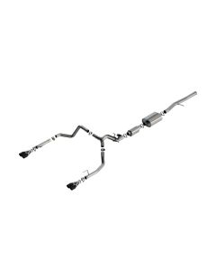 Borla 2024 Chevy Silverado 1500 6.2L V8 S-Type Catback Exhaust w/ Simulator - Black Chrome - 140994BC