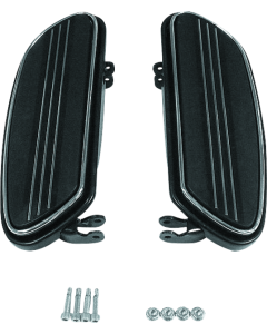 Bikers Choice 86-Up FLH FLT Black Extended Floorboard Kit - 491325
