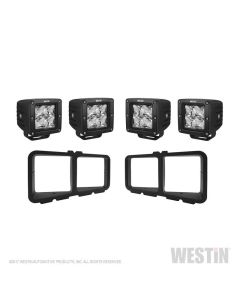 Westin Universal Light Kit for Outlaw Front Bumpers - Textured Black - 58-9915