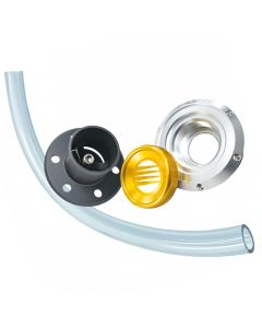 Fuelab Remote Fuel Filler Kit w/Cap & 3ft Hose - 63712