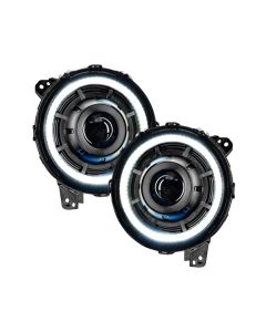 Oracle Jeep JL/Gladiator JT Oculus Bi-LED Projector Headlights - Amber/White Switchback SEE WARRANTY - 5839-023