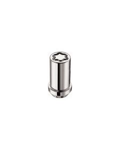 McGard Wheel Lock Nut Set - 4pk. (Tuner / Cone Seat) M14X1.5 / 22mm Hex / 1.648in. Length - Chrome - 25115