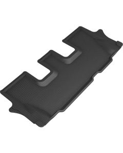 3D MAXpider 2020 Kia Telluride Kagu 3rd Row Floormats - Black - L1KA05231509