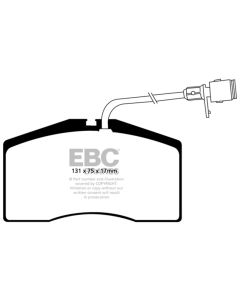 EBC 01-03 Audi S8 4.2 Yellowstuff Front Brake Pads - DP41327R