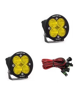 Baja Designs Squadron R Sport Wide Cornering Pair LED Light Pods - Amber - 587815