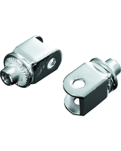 Kuryakyn Splined Peg Adapter Honda Front Chrome - 8815