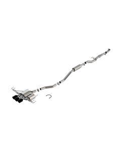 Borla 2023 Honda Civic Type R MT ATAK Catback Exhaust w/ 4in Ceramic Black Tips - 140927CB