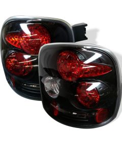 Spyder Chevy Silverado Stepside 99-04 Euro Style Tail Lights Black ALT-YD-CS99STS-BK - 5002105