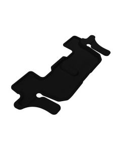 3D MAXpider 2011-2019 Ford Explorer Kagu 3rd Row Floormats - Black - L1FR03631509