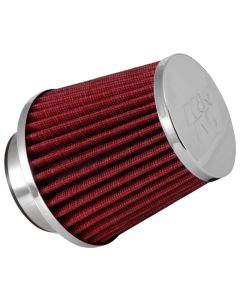 K&N Universal Chrome Filter 2 3/4in FLG / 4 1/2in Bottom / 4 1/2in Height - RG-1003RD-L