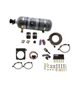 Nitrous Express Dodge 3.6L V6 Nitrous Plate Kit (50-200HP) w/12lb Bottle - 20971-12