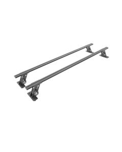 Go Rhino Textured Black XRS Cross Bars Truck Bed Rail Kit w/ Tonneau Cover T-Tracks Ram | Jeep | Che