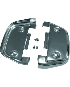 Bikers Choice 87-Up Touring Chrome Passanger Floorboard Undercover Kit - 490638