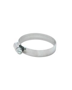 Vibrant S.S. Worm Gear Clamps Pack of 10 - Clamping Range: 4.56in - 5.51in (116mm - 140mm) - 12158