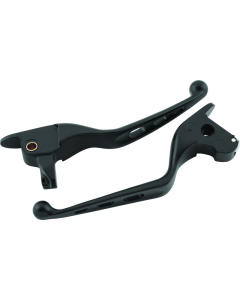 Bikers Choice 14-Up Touring Black Tri-Hole Lever Set - 491155