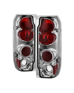 Spyder Ford F150 87-96/Ford Bronco 88-96 Euro Style Tail Lights Chrome ALT-YD-FF15089-C - 5003317