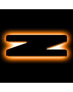 ORACLE Lighting Universal Illuminated LED Letter Badges - Matte Blk Surface Finish - Z - 3141-Z-005