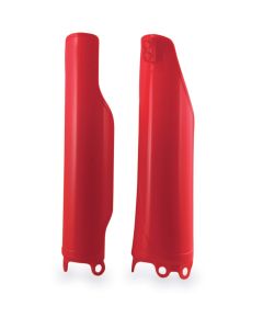 Red Acerbis Fork Cover Set for Honda CR125R 04-07