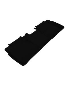 3D MAXpider 2012-2017 Toyota Camry/Camry Hybrid Kagu 2nd Row Floormats - Black - L1TY08621509
