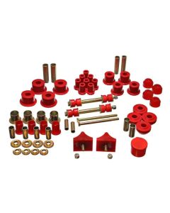 Energy Suspension 66-76 Chrysler A Body - Dart/Demon/Duster/Valiant Red Hyper-flex Master Bushing Se - 5.18104R