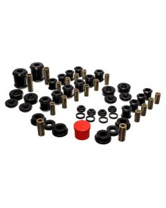Energy Suspension 95-99 Mitsubishi Eclipse FWD/AWD Black Hyper-flex Master Bushing Set - 5.18107G