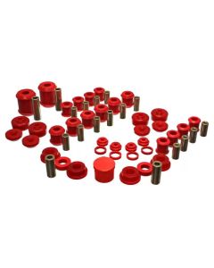 Energy Suspension 95-99 Mitsubishi Eclipse FWD/AWD Red Hyper-flex Master Bushing Set - 5.18107R