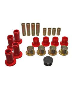 Energy Suspension 94-01 Ram 1500 / 94-02 Ram 2500/3500 2WD Red Front Control Arm Bushing Set - 5.3124R