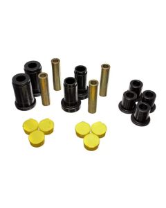 Energy Suspension 02-05 Dodge Ram 1500 2WD Black Front Control Arm Bushing Set - 5.3137G