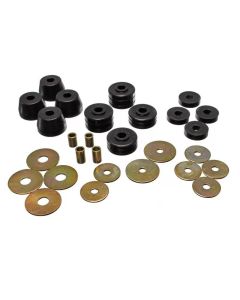 Energy Suspension D100-300 2&4Wd Body Mounts - Black - 5.4101G